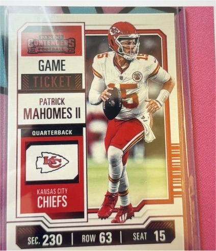 2023 Panini Contenders #51 Patrick Mahomes II — front