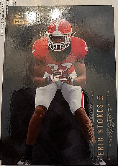 2021 Wild Card Matte #MBC-20 Eric Stokes — front