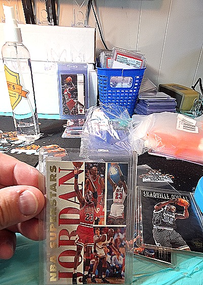 1991 NBA Hoops #23 Michael Jordan — front