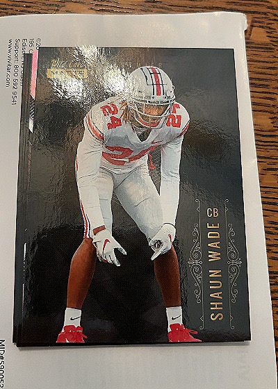2021 Wild Card Matte #MBC-62 Shaun Wade — front