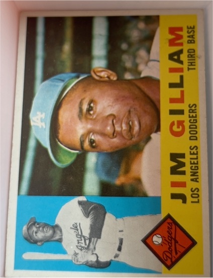 1960 Topps #255 Jim Gilliam — front