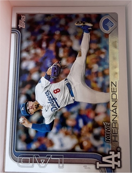 2025 Topps #616 Kiké Hernandez — front