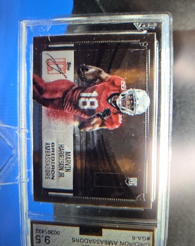 2024 Topps Signature Class Gridiron Ambassadors #GA-5 Marvin Harrison Jr — front