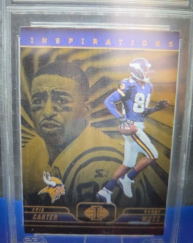 2024 Panini Illusions Inspirations Cris Carter Randy Moss — front
