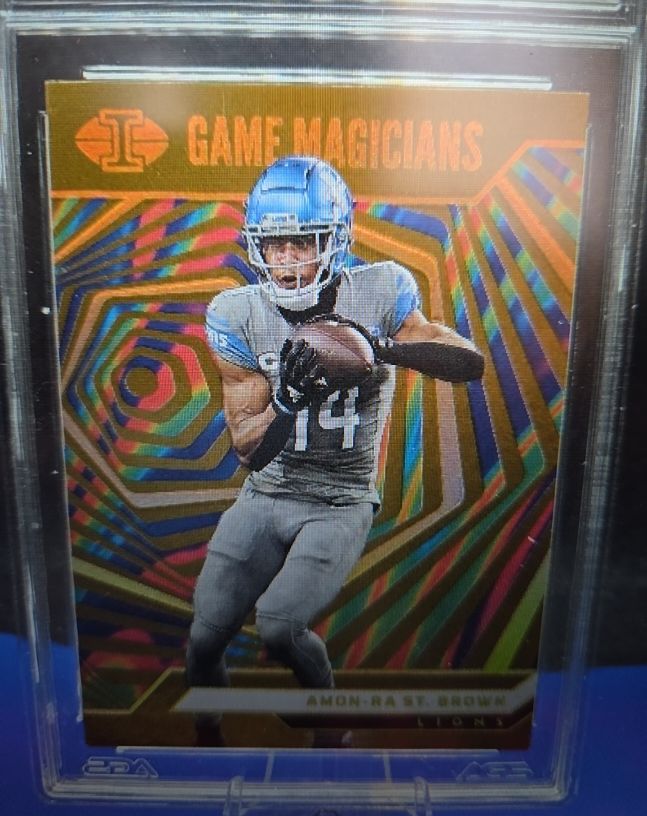 2024 Panini Illusions #17 Amon-Ra St. Brown Game Magicians — front
