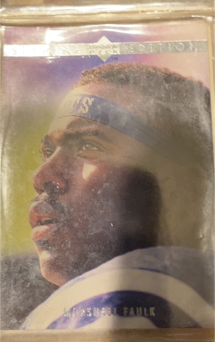1995 Upper Deck Special Edition #SE9 Marshall Faulk — front