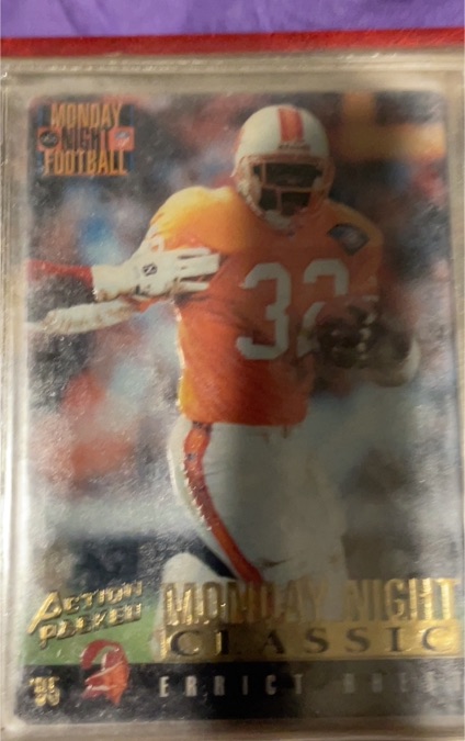1995 Pinnacle Action Packed Monday Night Classic #85 Errict Rhett — front
