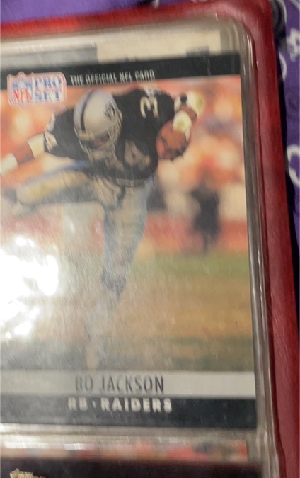 1990 Pro Set #155 Bo Jackson — front
