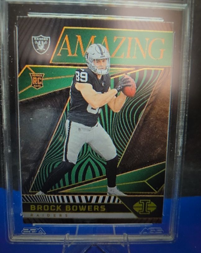 2024 Panini Illusions Amazing #6 Brock Bowers — front