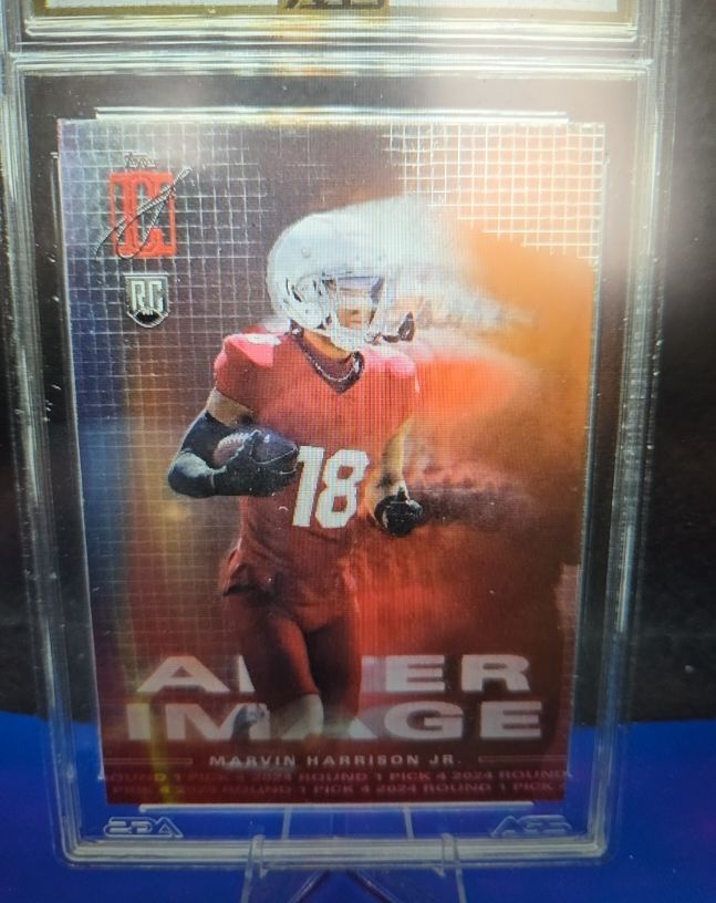 2024 Topps Signature Class After Image #AI-18 Marvin Harrison Jr. — front