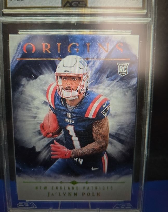 2024 Panini Origins Ja'Lynn Polk Rookie Card — front