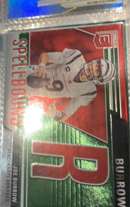2024 Panini Donruss Elite #39 Joe Burrow Spellbound Green — front