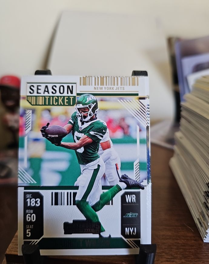 2024 Panini Contenders Season Ticket #77 Garrett Wilson — front
