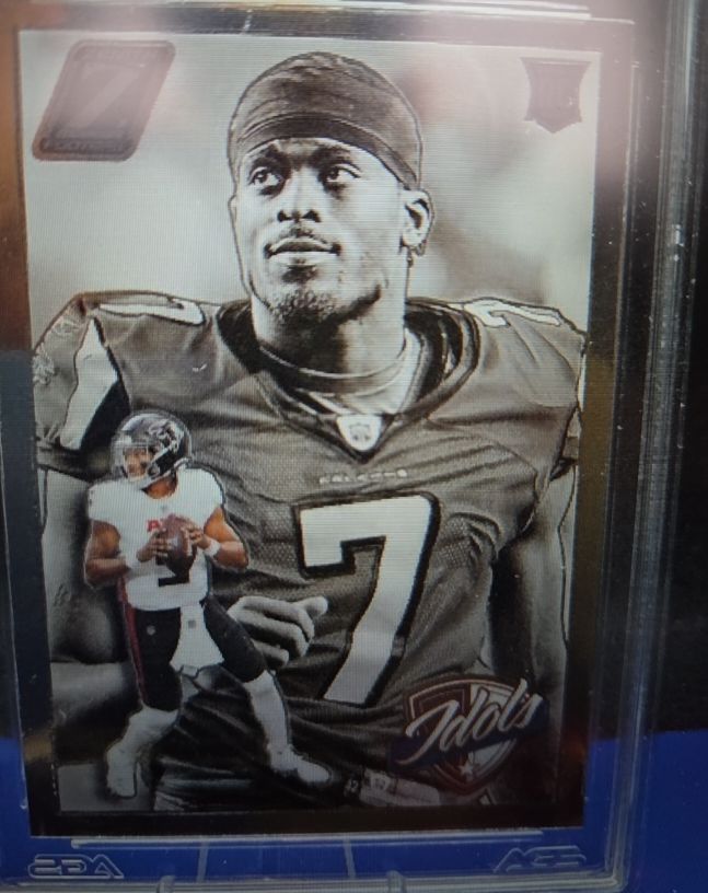 2024 Panini Zenith #10 Michael Penix Jr. / Michael Vick Idols — front