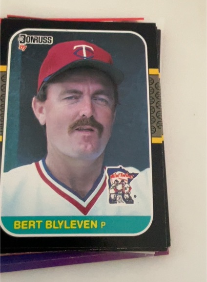 1987 Donruss #71 Bert Blyleven — front