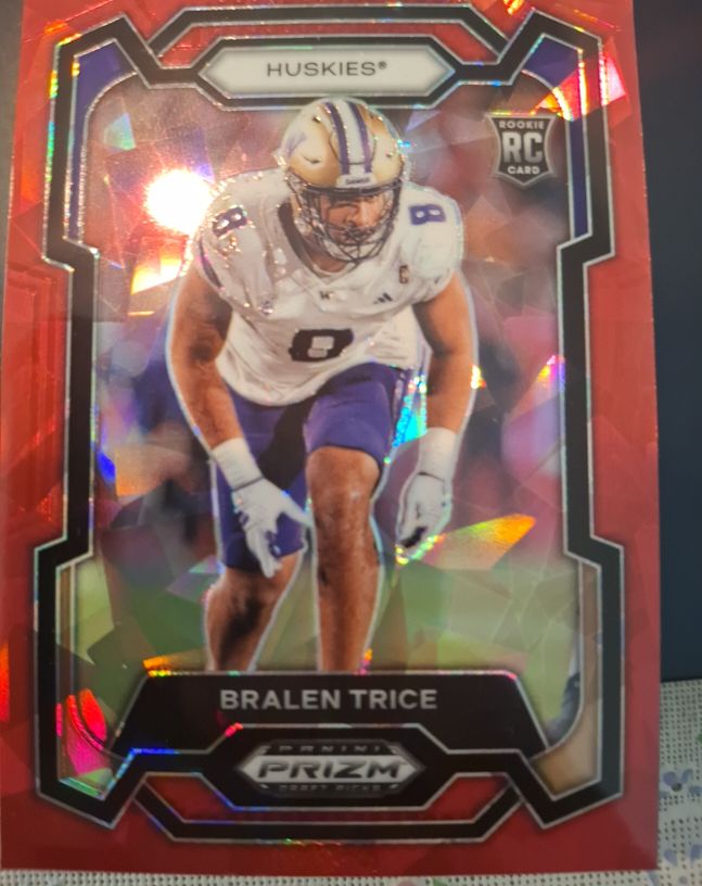 2024 Panini Prizm Draft Picks #123 Bralen Trice — front