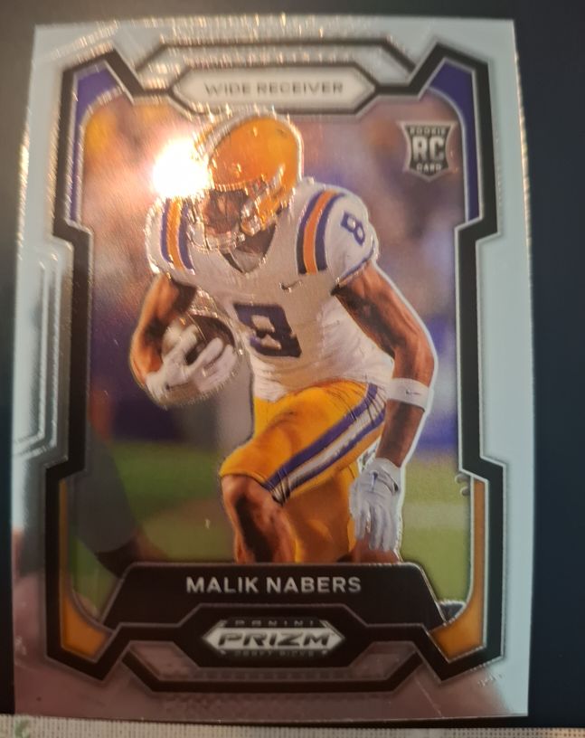 2024 Panini Prizm Draft Picks #109 Malik Nabers — front