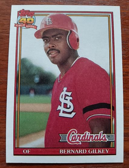 1991 Topps #126 Bernard Gilkey — front