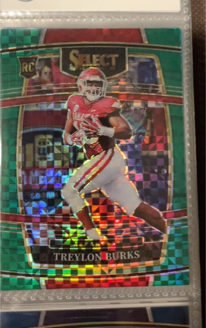 2023 Panini Select #RC Treylon Burks — front