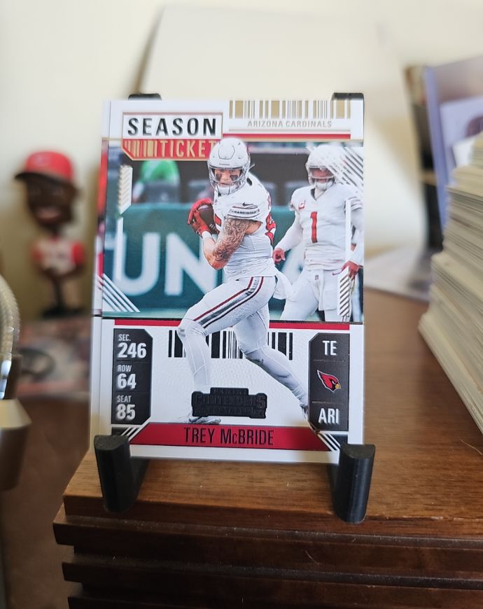 2024 Panini Contenders Season Ticket #1 Trey McBride — front
