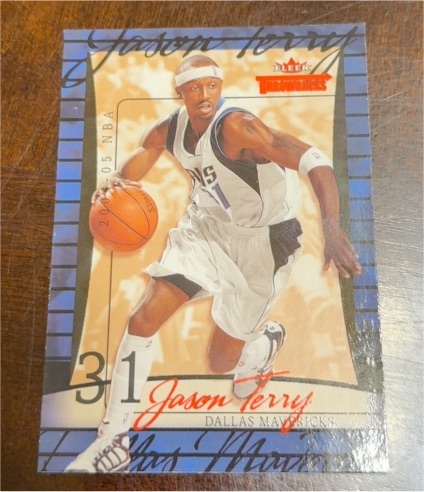 2004-05 Fleer Throwbacks #31 Jason Terry — front
