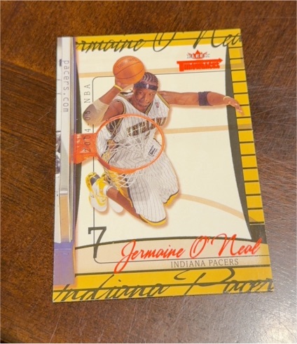 2004-05 Fleer Throwbacks #12 Jermaine O'Neal — front