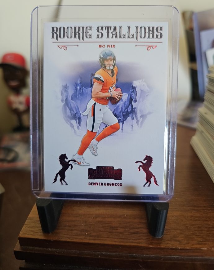 2024 Panini Contenders Rookie Stallions #2 Bo Nix — front