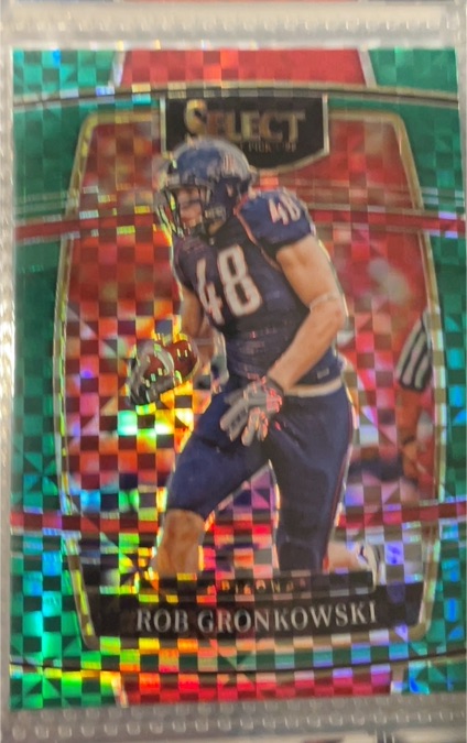 2023 Panini Select Draft Picks #77 Rob Gronkowski — front