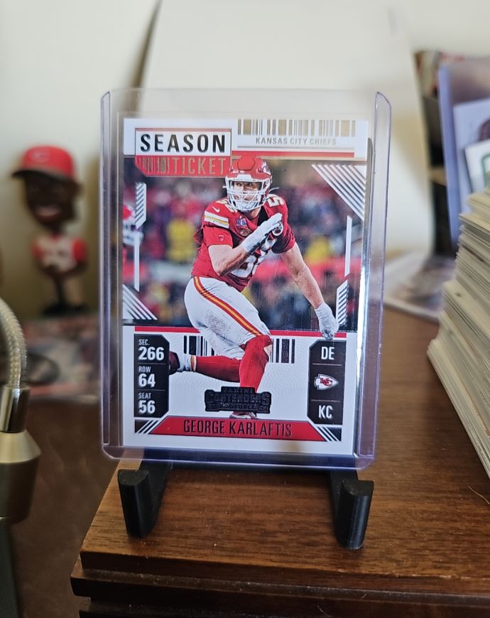 2024 Panini Contenders #51 George Karlaftis — front