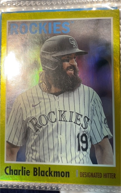 2024 Topps Archives #140 Charlie Blackmon — front