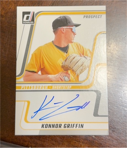 2025 Donruss #ND-KG Konnor Griffin — front
