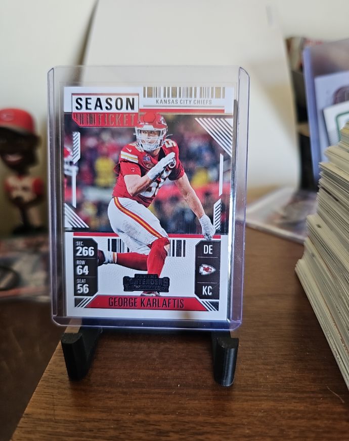 2024 Panini Contenders #51 George Karlaftis — front