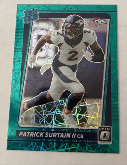 2021 Donruss Optic #244 Patrick Surtain II — front