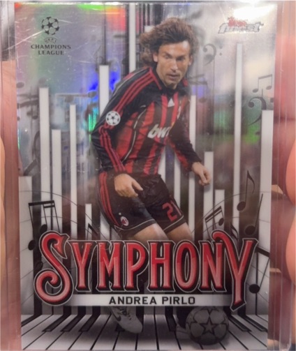 2024-25 Topps Finest UEFA #SY-4 Andrea Pirlo Symphony — front