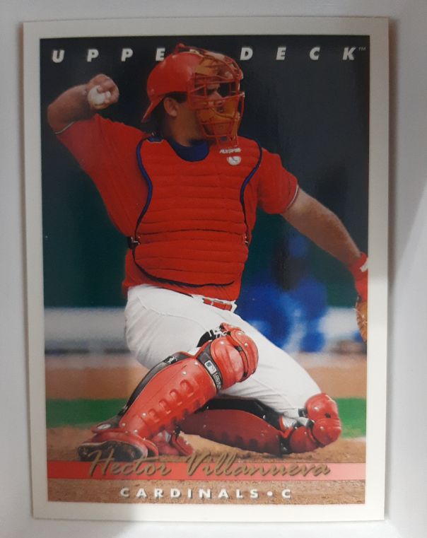 1993 Upper Deck #621 Hector Villanueva — front
