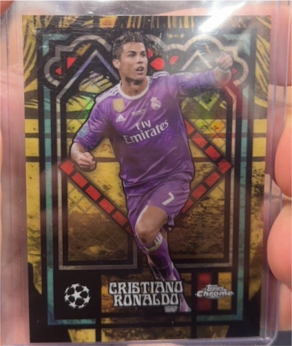 2023-24 Topps Chrome Cristiano Ronaldo The Grail — front