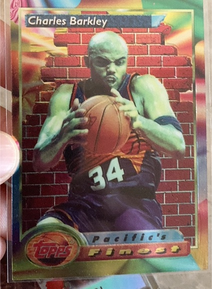 1993-94 Topps Finest Pacific's Finest #125 Charles Barkley — front