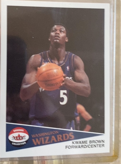 2001-02 Fleer Shoebox #153 Kwame Brown — front