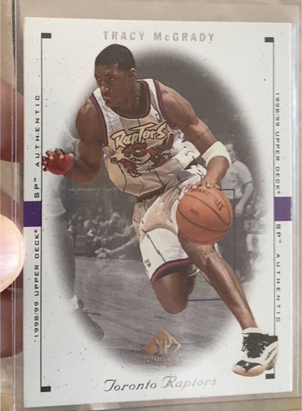 1998-99 Upper Deck SP Authentic #82 Tracy McGrady — front