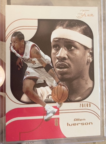 2002-03 Flair #3 Allen Iverson — front