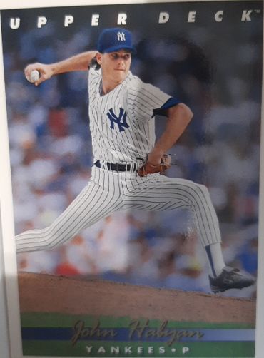1993 Upper Deck #719 John Habyan — front
