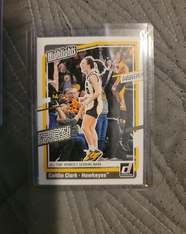 2024 Panini Donruss Highlights #H10 Caitlin Clark — front