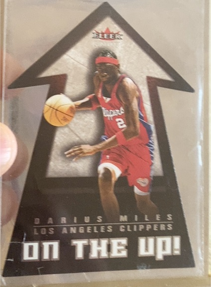 2002-03 Fleer Genuine On The Up! #UP Darius Miles — front