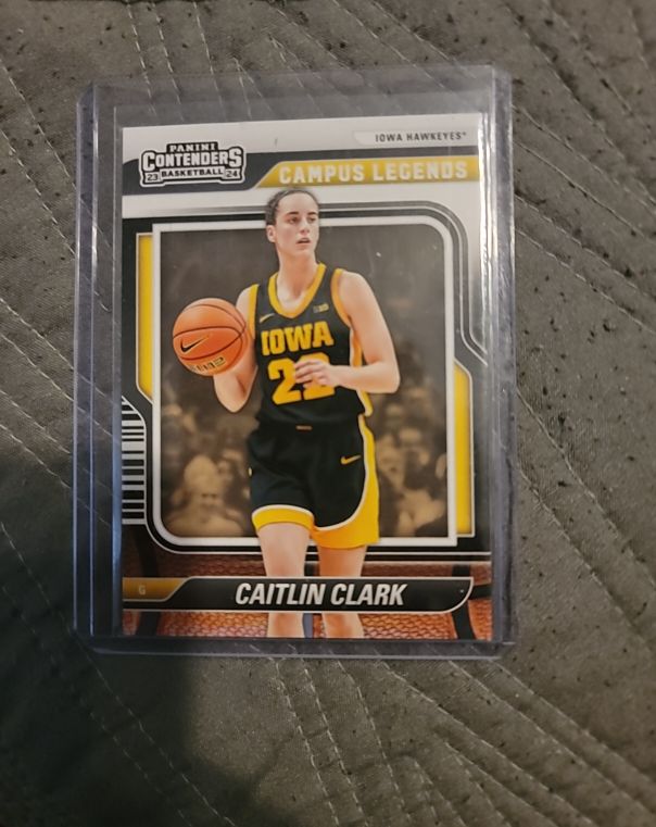 2024 Panini Caitlin Clark Collection Campus Legends #CL1 Caitlin Clark — front