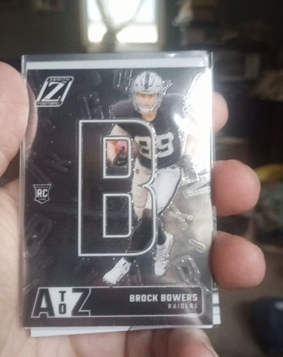 2024 Panini Zenith #2 Brock Bowers A to Z — front