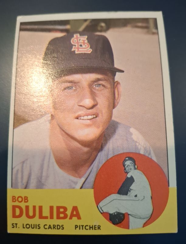 1963 Topps #97 Bob Duliba — front