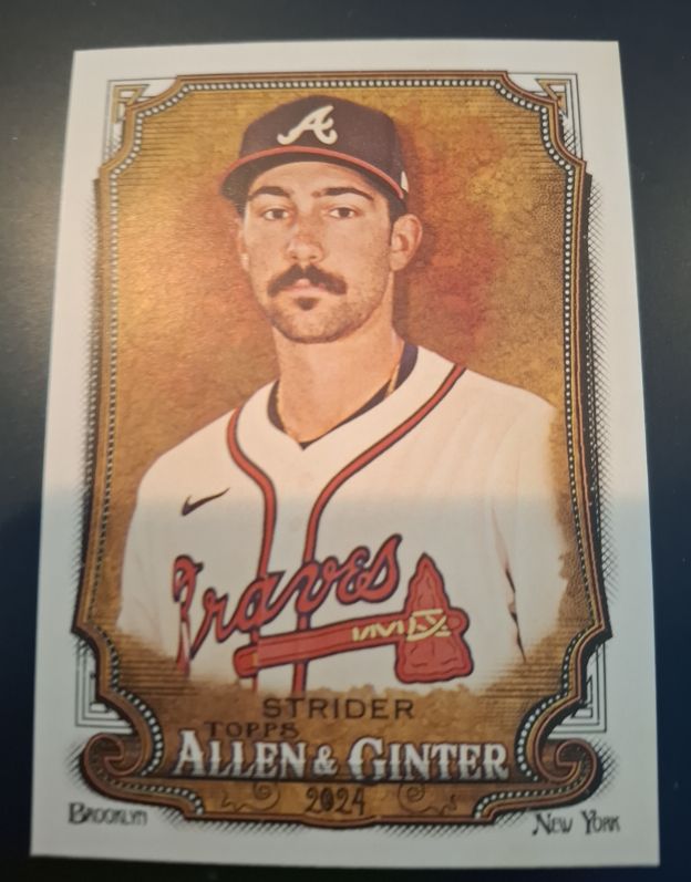 2024 Topps Allen & Ginter #230 Spencer Strider — front