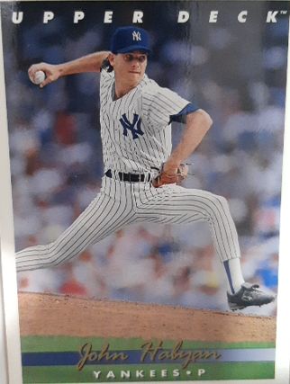 1993 Upper Deck #719 John Habyan — front