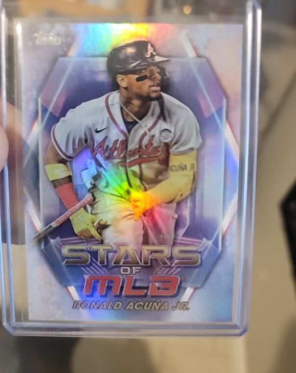 2023 Topps Stars of MLB #SMLB-3 Ronald Acuna Jr. — front