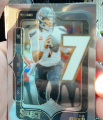 2024 Panini Select Numbers #NMB-CST CJ Stroud — front
